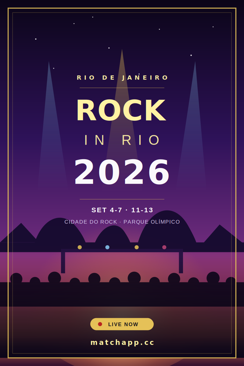 Rock in Rio 2026, Cidade do Rock, Rio de Janeiro